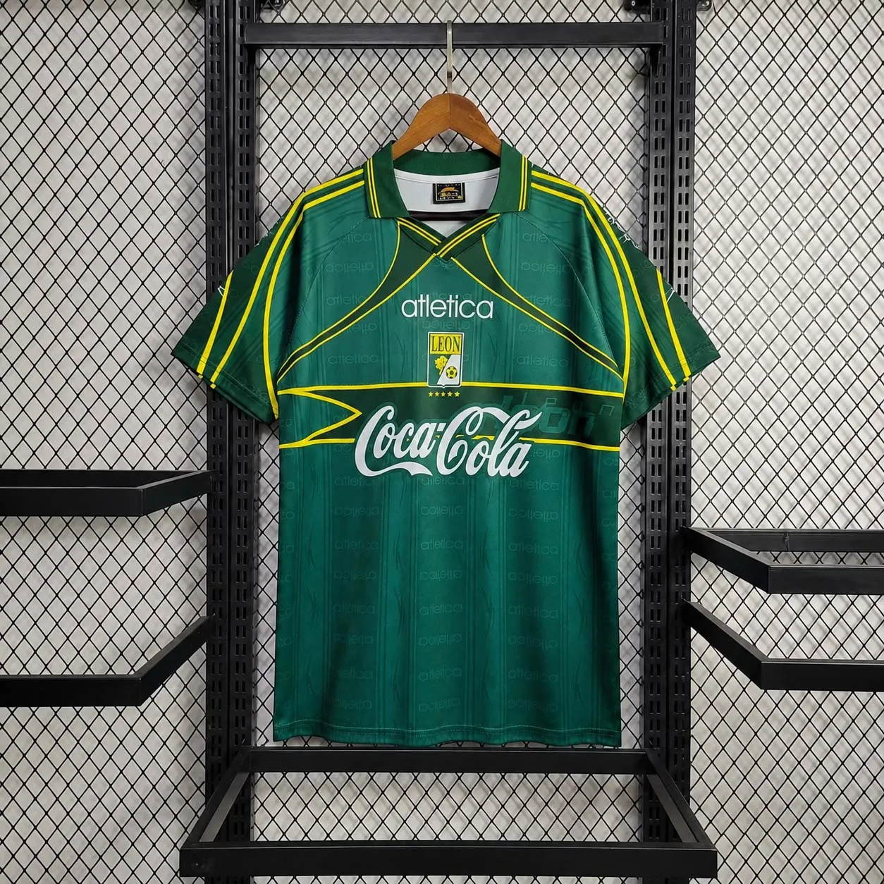 1998/1999 Retro Club Leon Home Football Shirt 1:1 Thai Quality