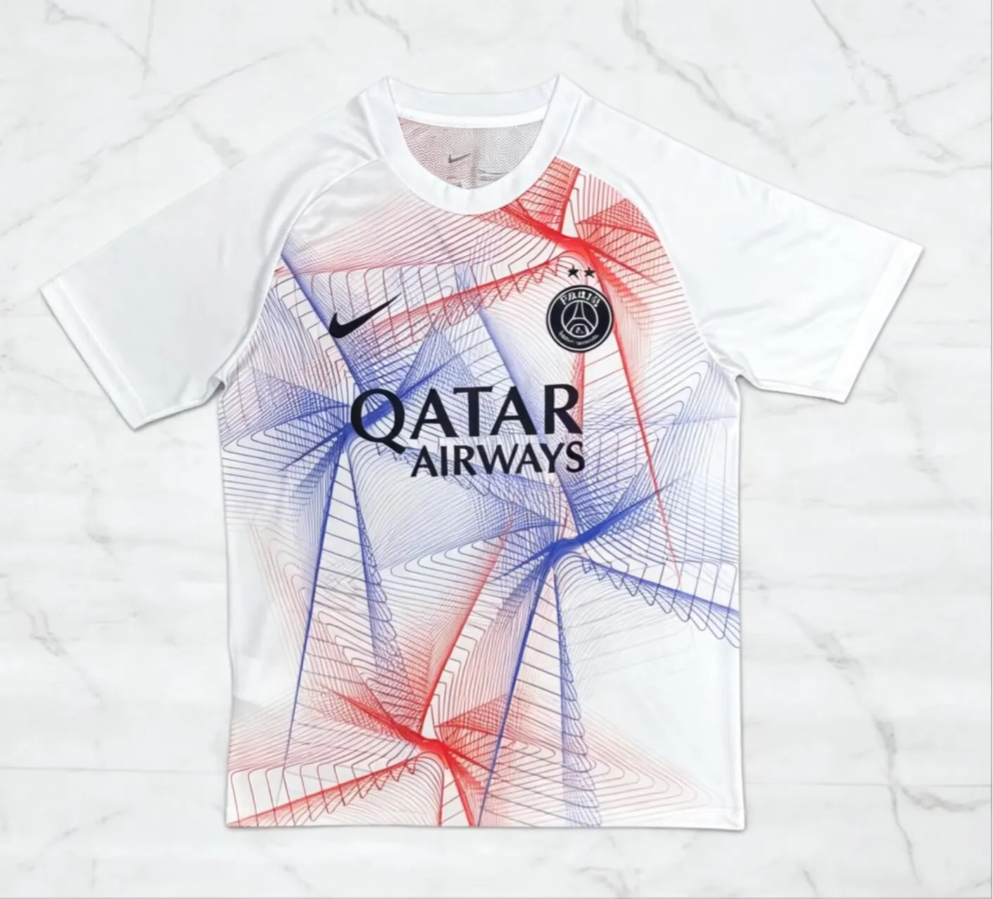 2 Stars 2026/2027 Paris Saint-Germain Champions League Pre-match Football Shirt 1:1 Thai Quality