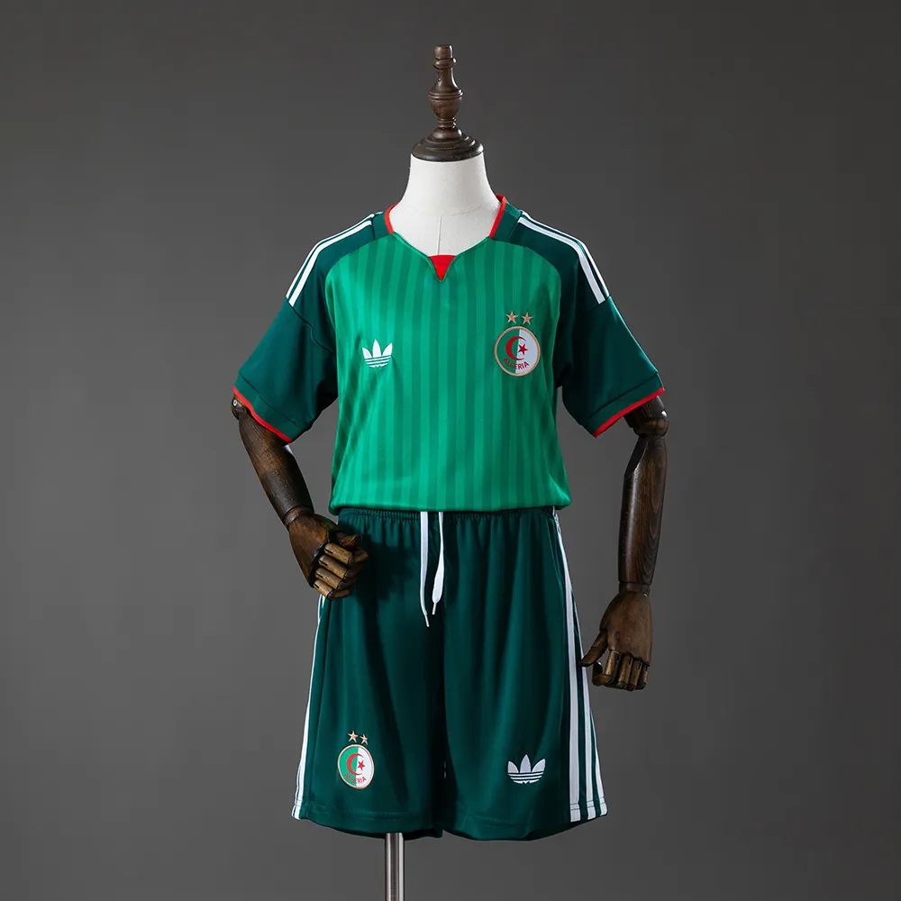 2026 Algeria Away Football Shirt Kids Size 1:1 Thai Quality