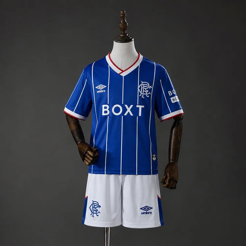 2026/2027 Rangers Home Football Shirt Kids Size 1:1 Thai Quality
