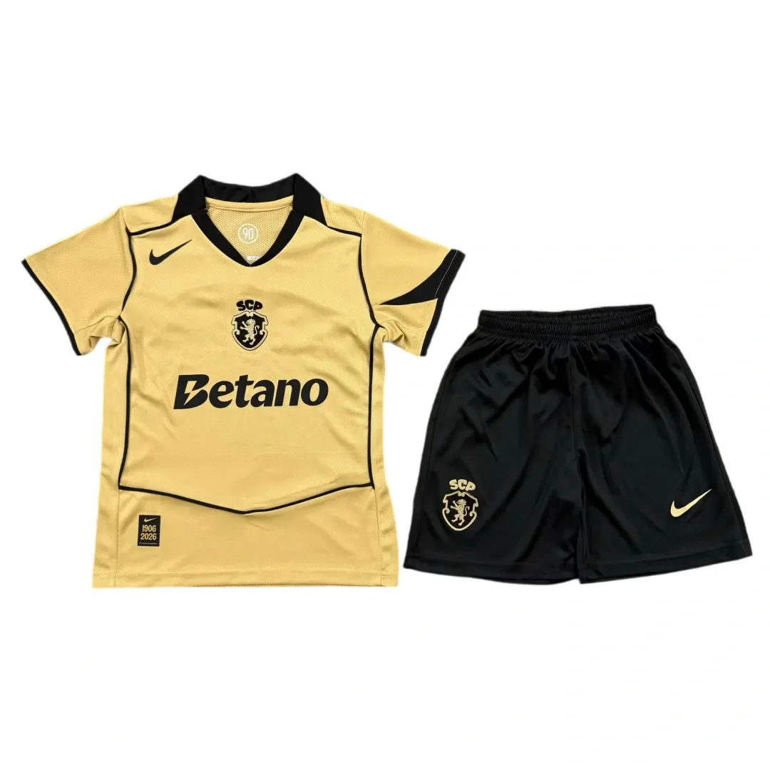 2026/2027 Sporting Away Football Shirt Kids Size 1:1 Thai Quality