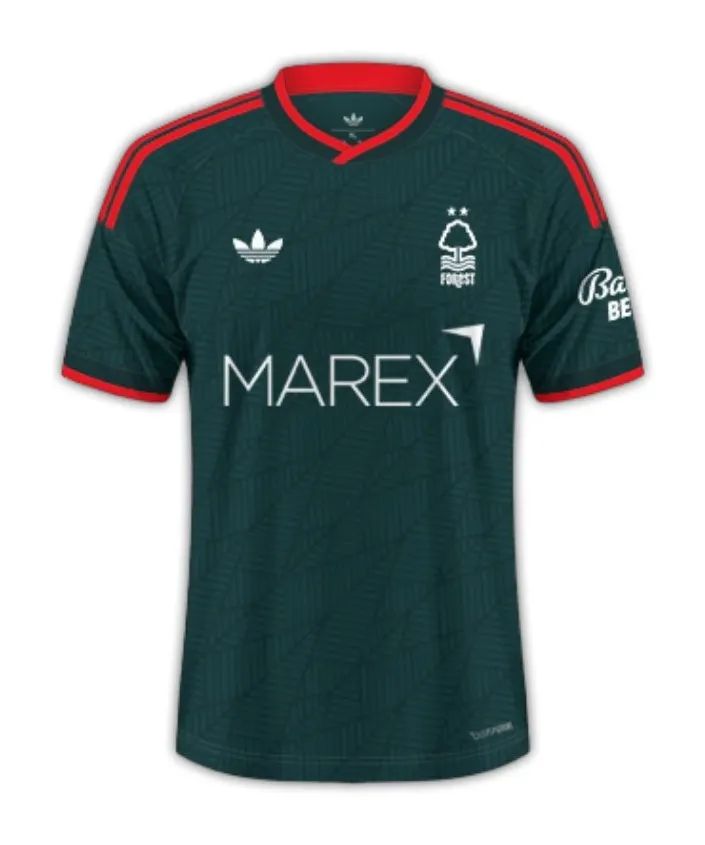 2026/2027 Nottingham Forest Away Football Shirt 1:1 Thai Quality