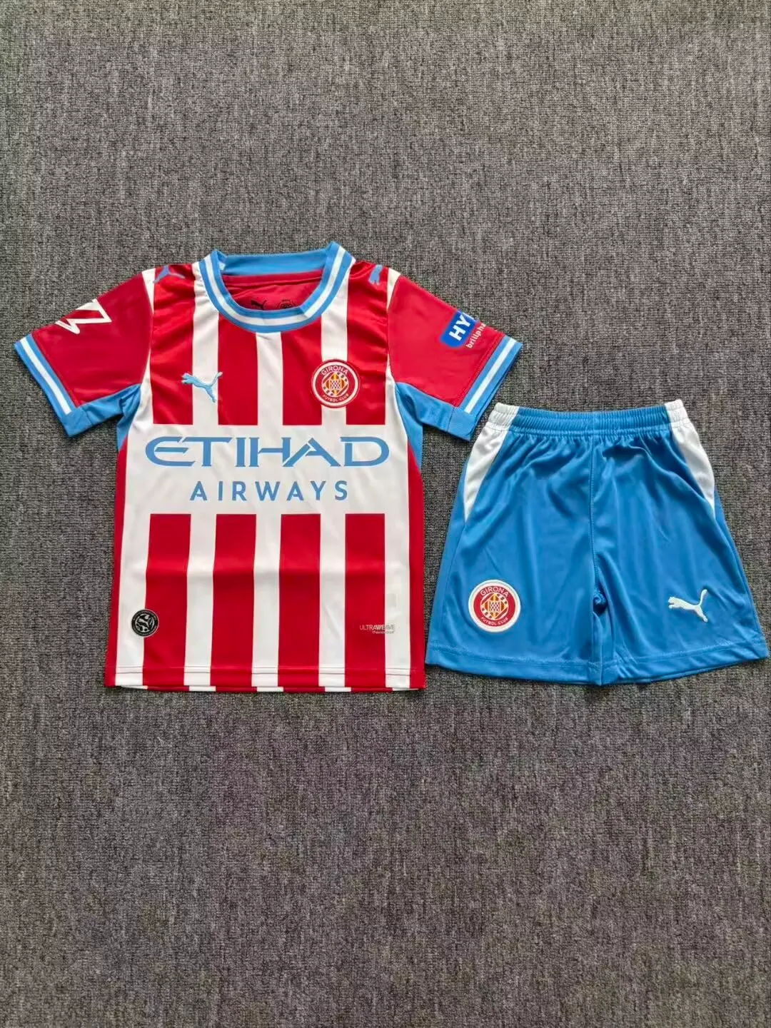 2026/2027 Girona Home Football Shirt Kids Size 1:1 Thai Quality