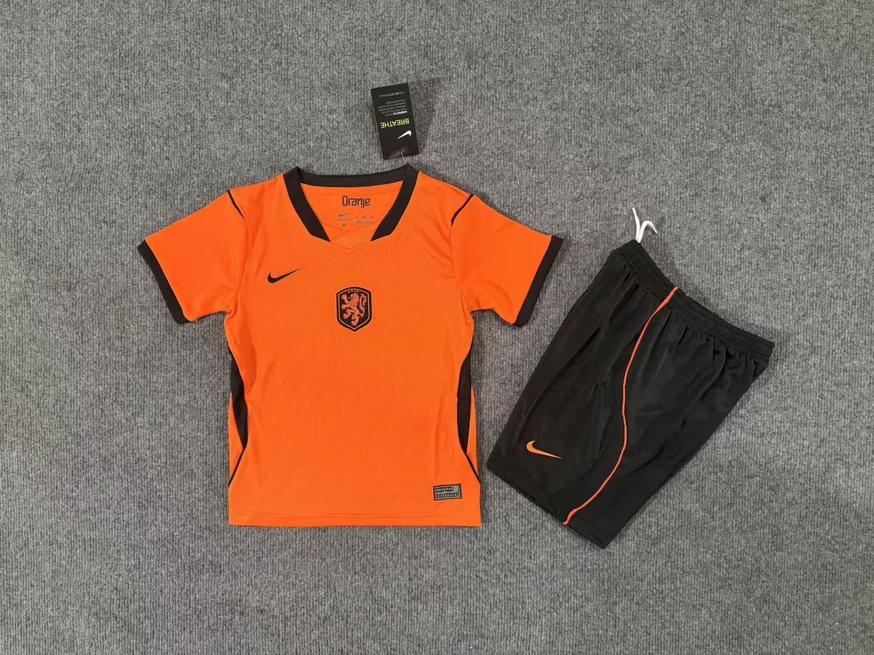 2026 Netherlands Home Football Shirt Kids Size 1:1 Thai Quality