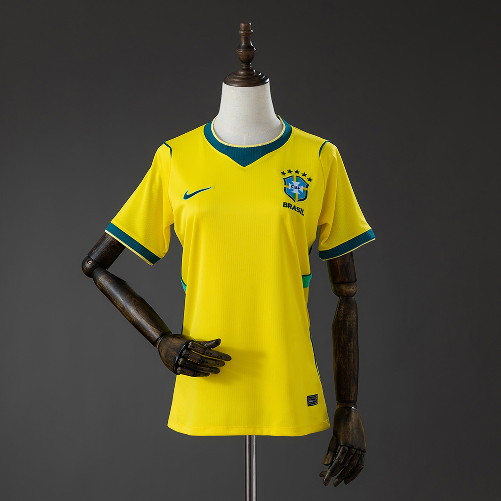 2026 Women Brazil Home Football Shirt 1:1 Thai Quality