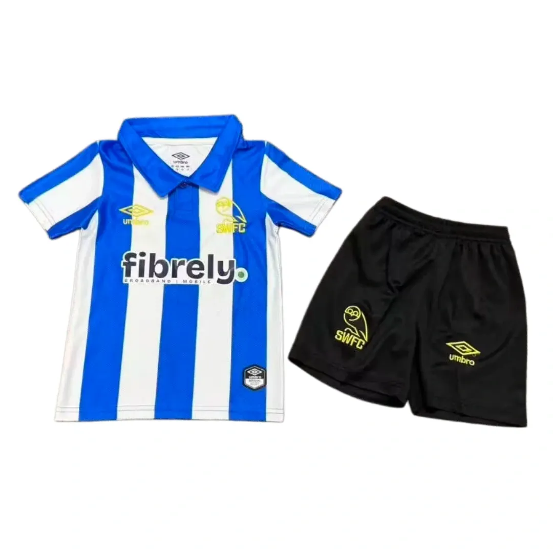 2026/2027 Sheffield Wednesday Home Football Shirt Kids Size 1:1 Thai Quality