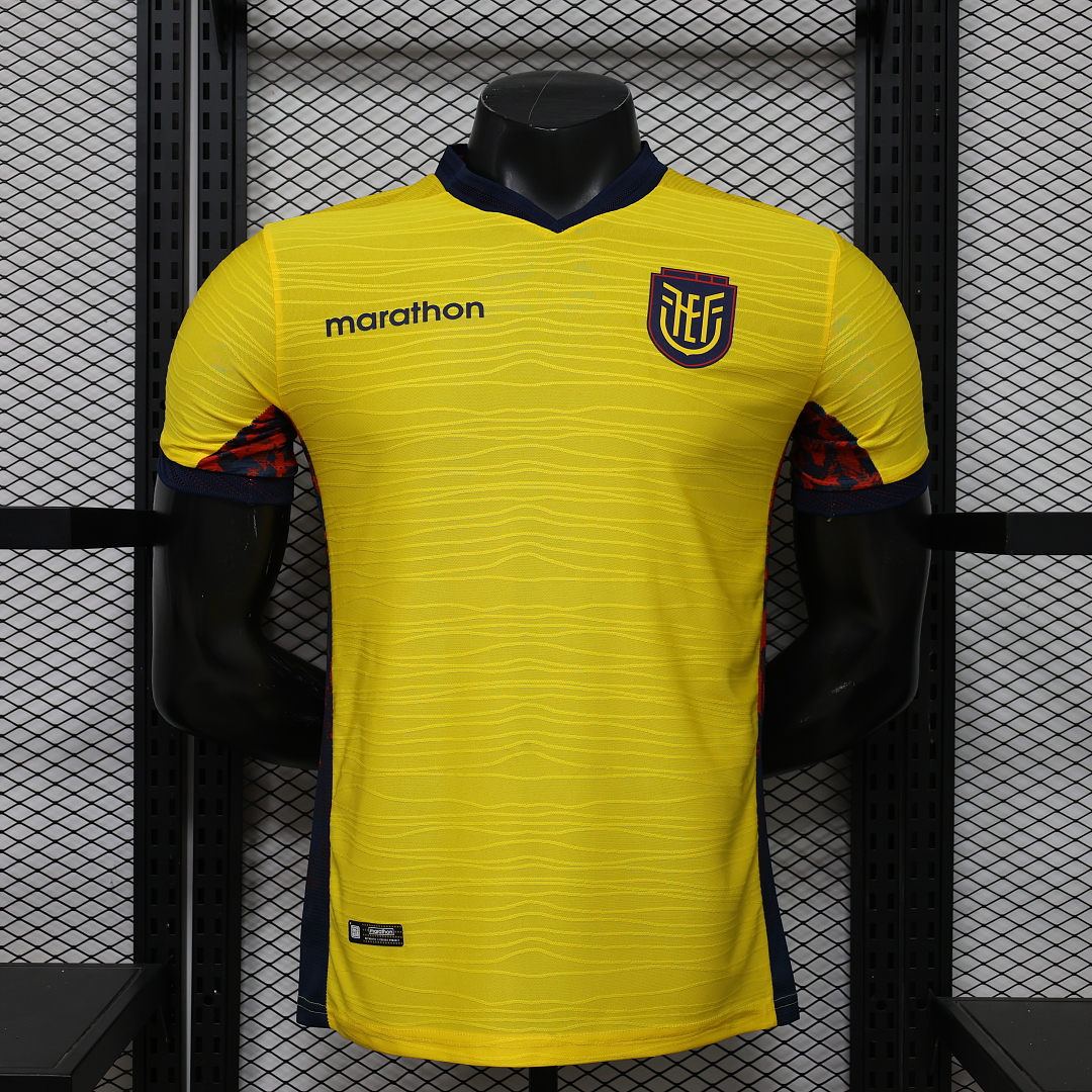 2026 Player Version Ecuador Home Football Shirt 1:1 Thai Quality