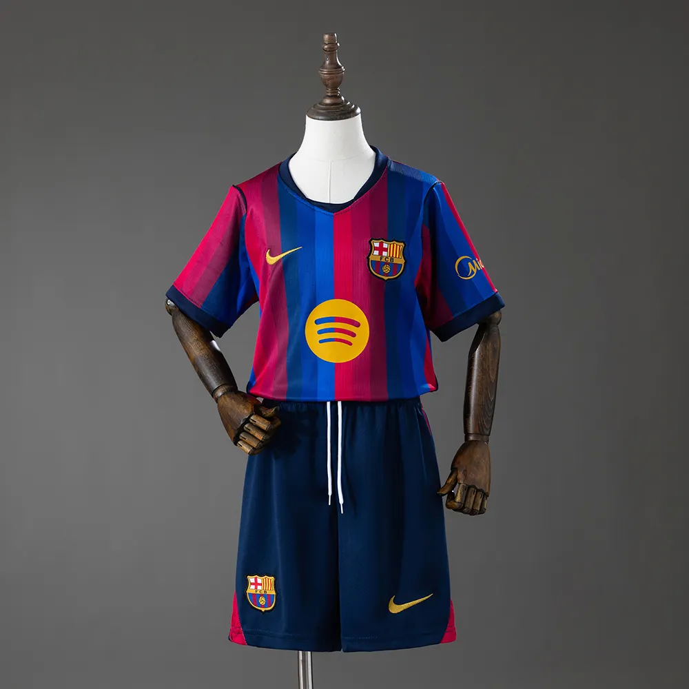 2026/2027 Barcelona Home Football Shirt Kids Size 1:1 Thai Quality
