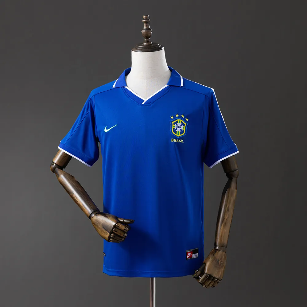 1997 Retro Brazil Away Football Shirt 1:1 Thai Quality