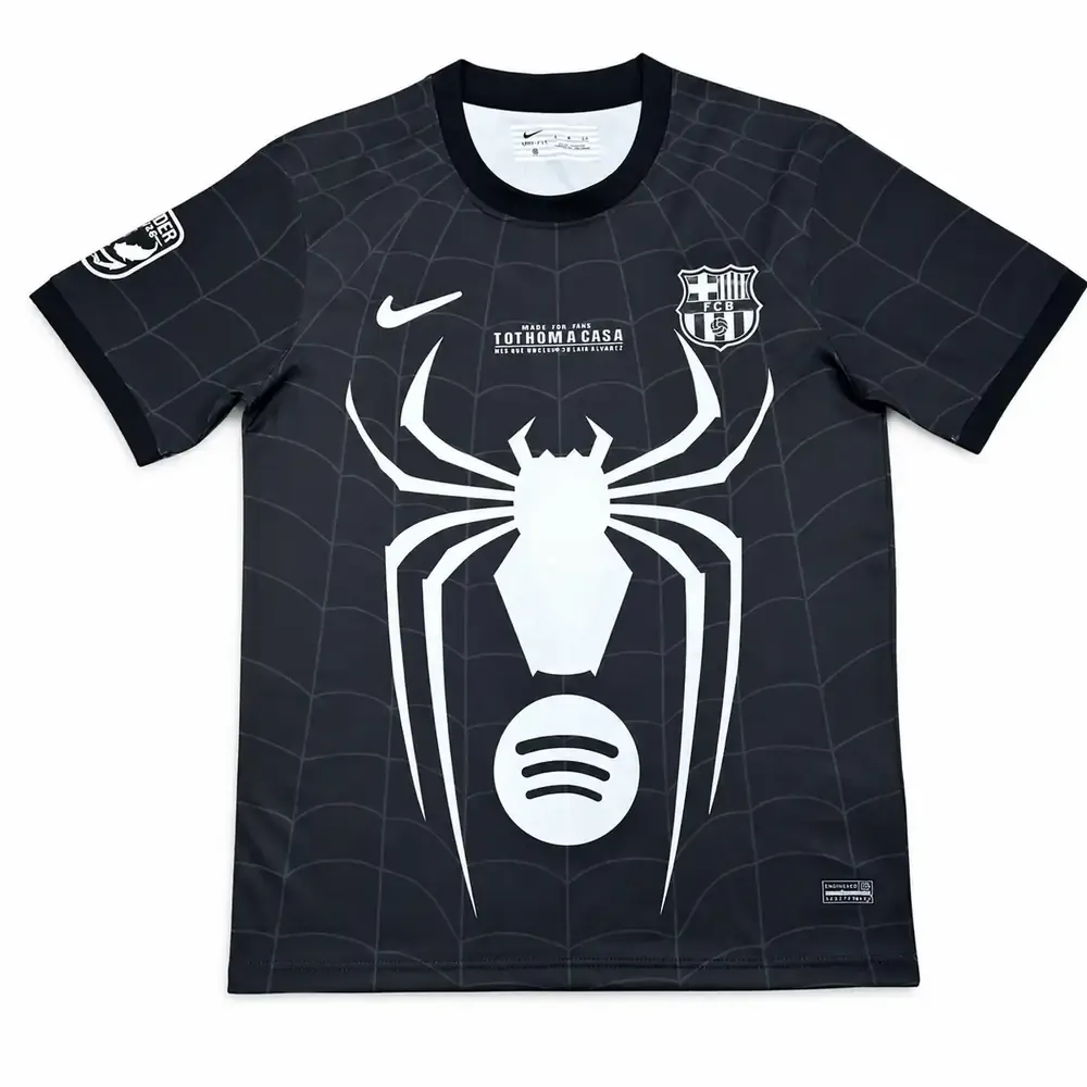 2026/2027 Barcelon Spider-Man Concept Version Football Shirt 1:1 Thai Quality