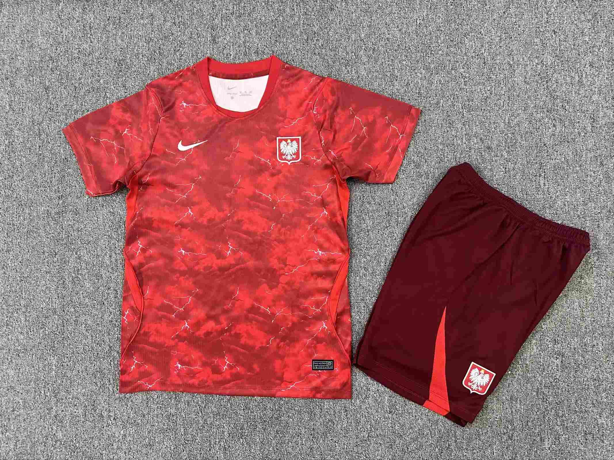 2026 Poland Away Football Shirt Kids Size 1:1 Thai Quality