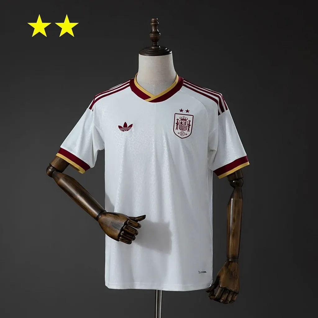 2 Stars 2026 Spain Away Football Shirt 1:1 Thai Quality