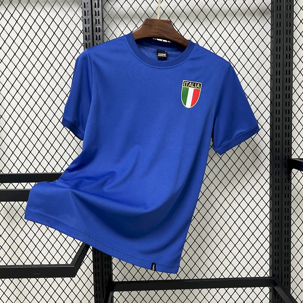 1970 Retro Italy Home Football Shirt 1:1 Thai Quality