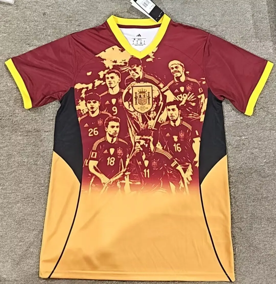 2026 Spain Champions Commemorative Edition Football Shirt 1:1 Thai Quality